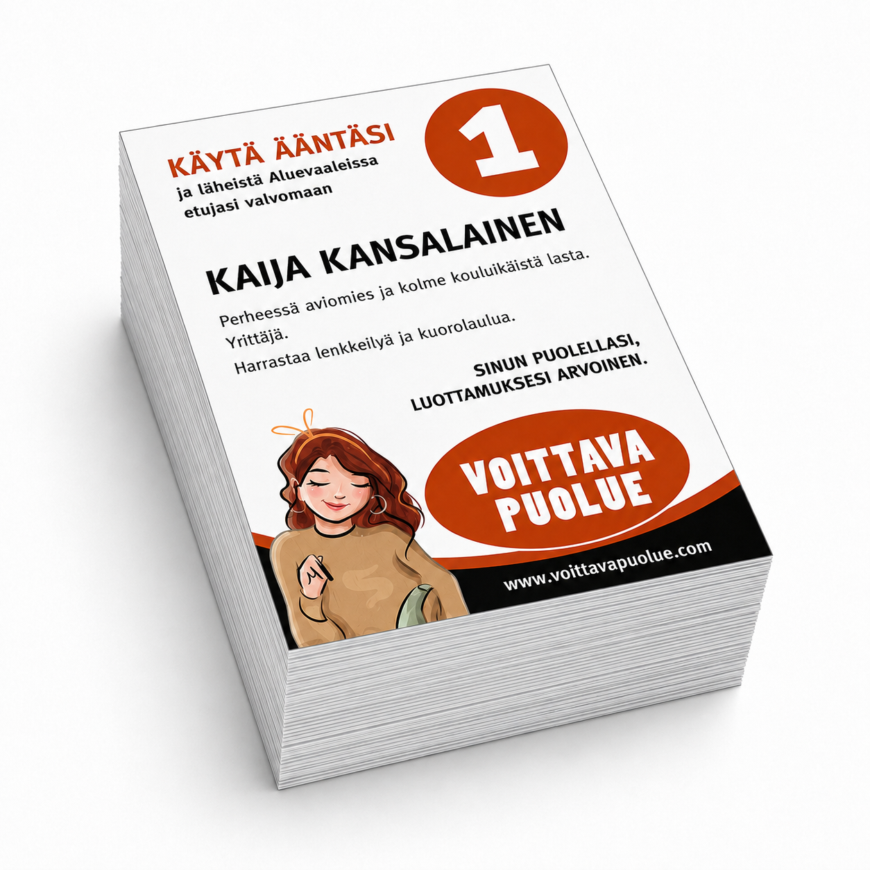 A6 Flyer 2-sivuinen - Hinta 1000kpl