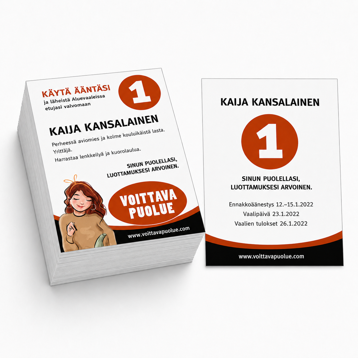 A5 Flyer 2-sivuinen - Hinta 1000kpl