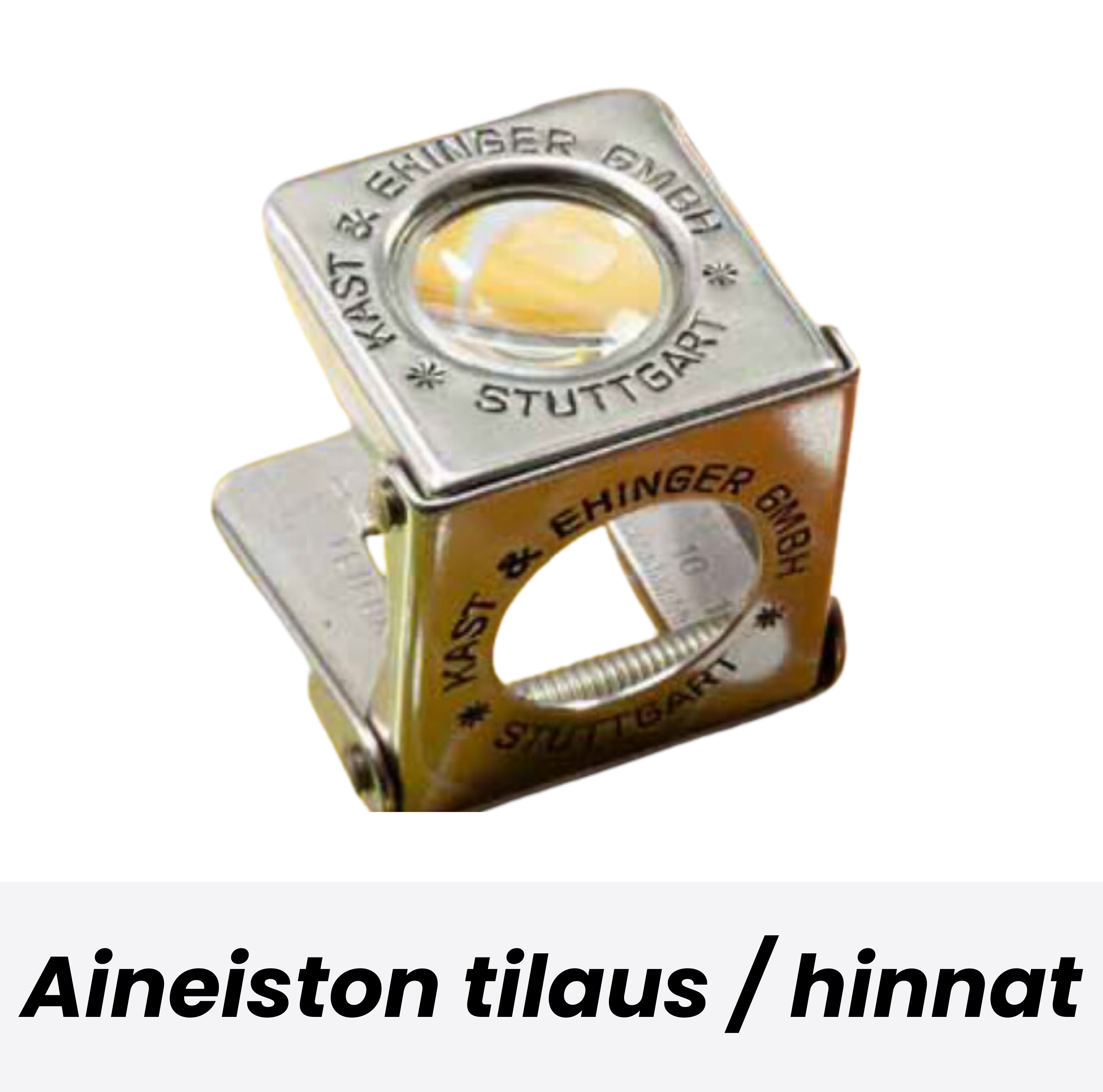 Aineiston valmistus